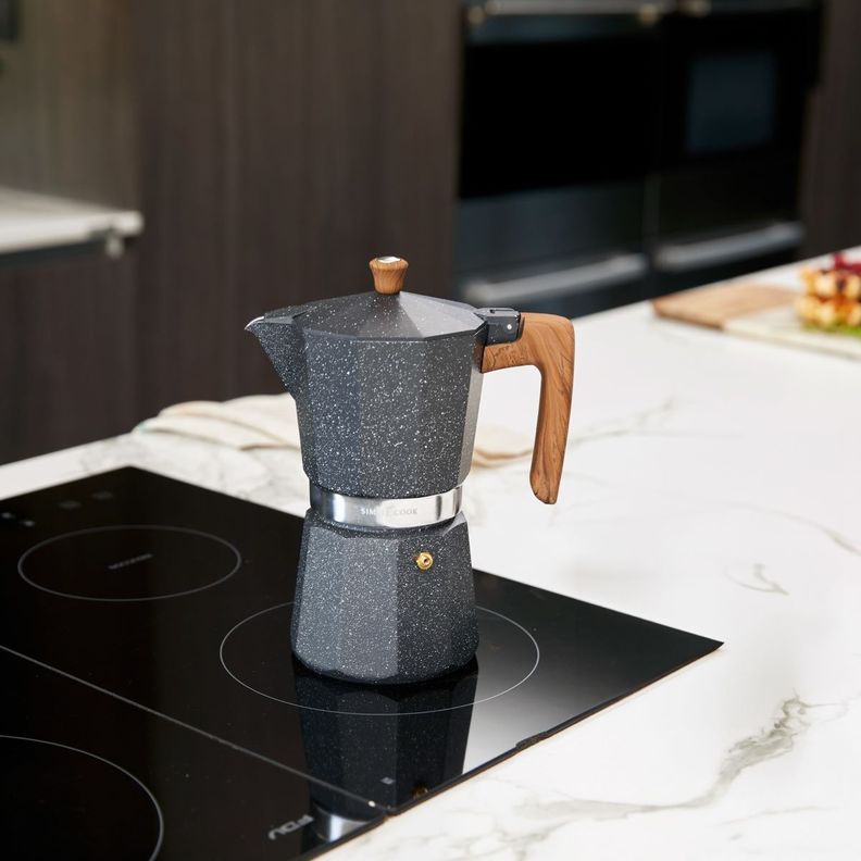 Cafetera Italiana Simple Cook Volterra 6 tazas-9