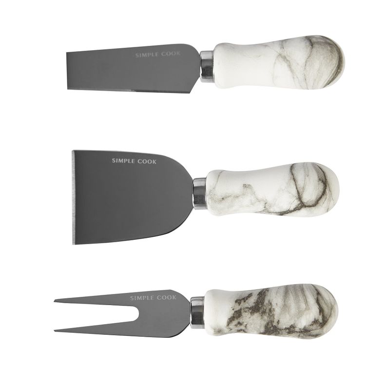 Set tabla para quesos Simple Cook Silver-0