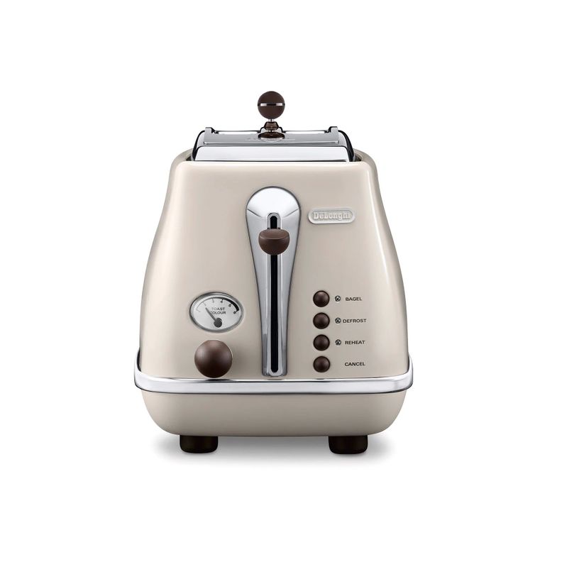 Tostador De Longhi Icona Vintage Beige CTOV2103BG-0