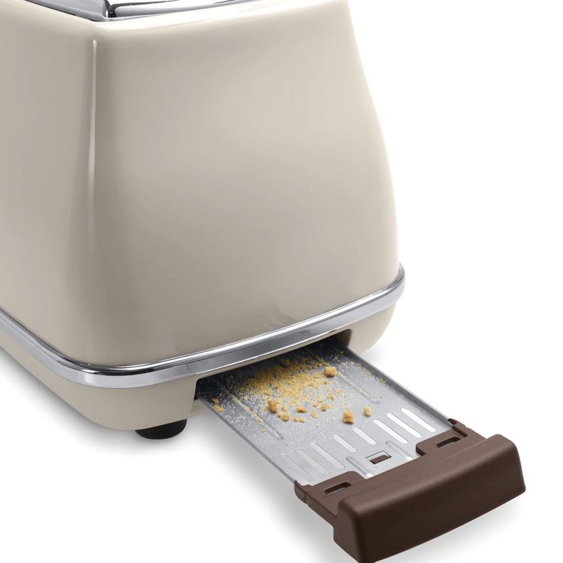 Tostador De Longhi Icona Vintage Beige CTOV2103BG-4