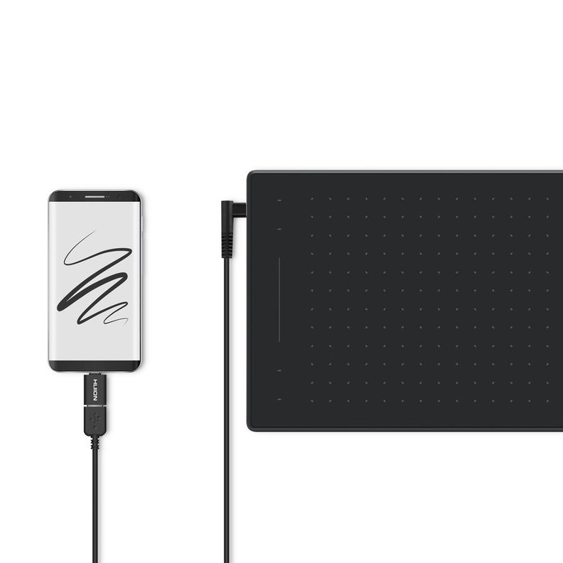 Tableta Gráfica Huion Inspiroy RTM500 Orange - HCL-6