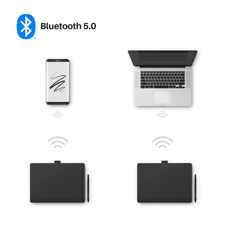 Tableta Gráfica Huion Inspiroy Frego S Bluetooth - HCL-6