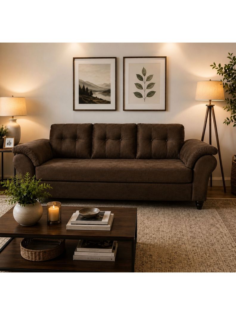 Sofa 3 cuerpos Sira Felpa