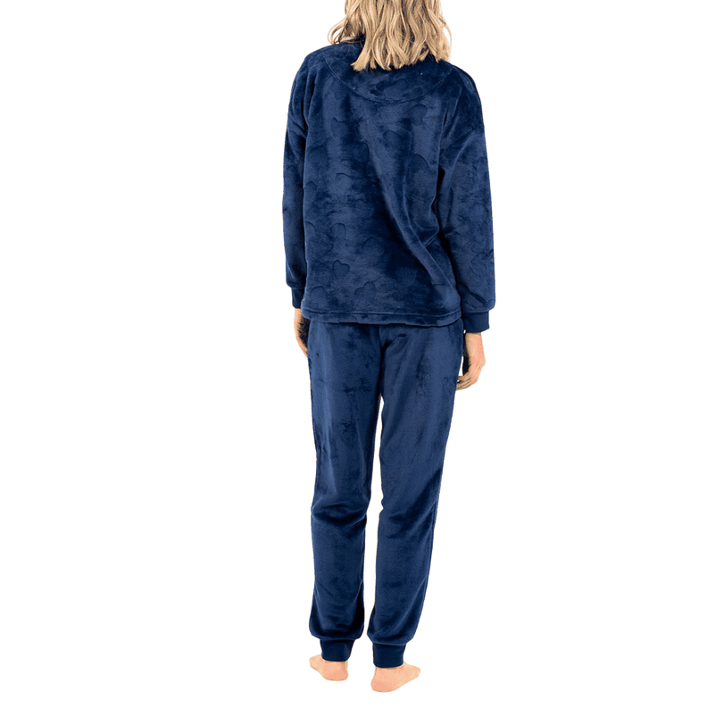 Pijama Polar Bordada Lady Genny-2