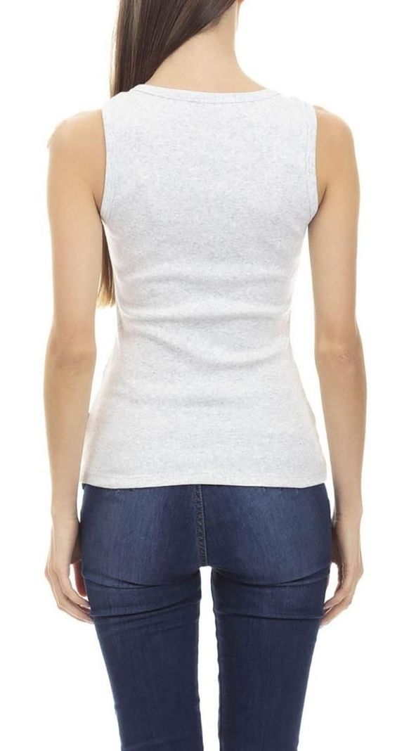Camiseta Cotton Rib Sin Manga-1