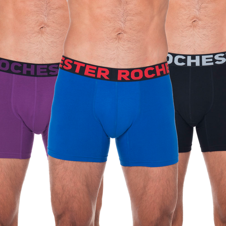 TRIPACK BOXER COTTON SPANDEX-0