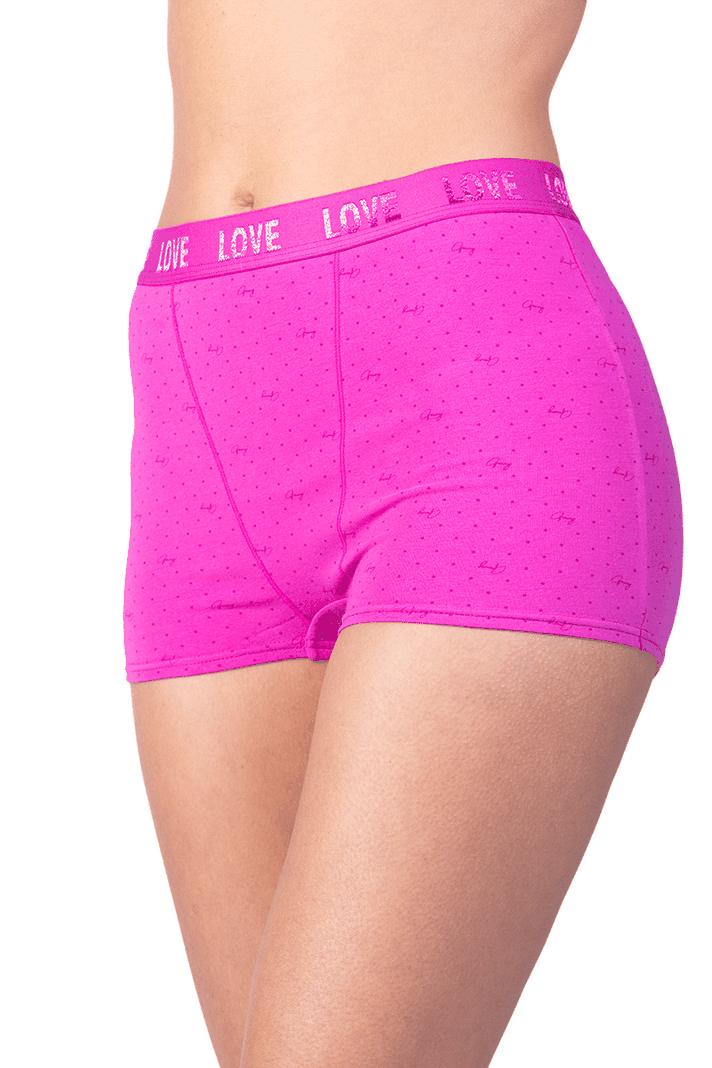 Boxer Algodón Elasticado Mujer-0