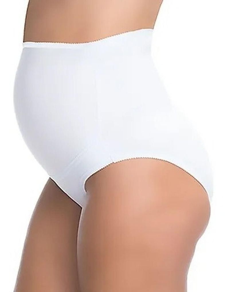 Calzon Faja Cuadro Maternal De Algodón Intime-1