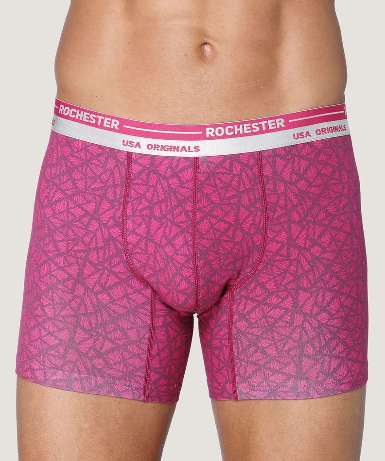 Boxer algodon estampado | Comodidad diaria asegurada Burdeo S