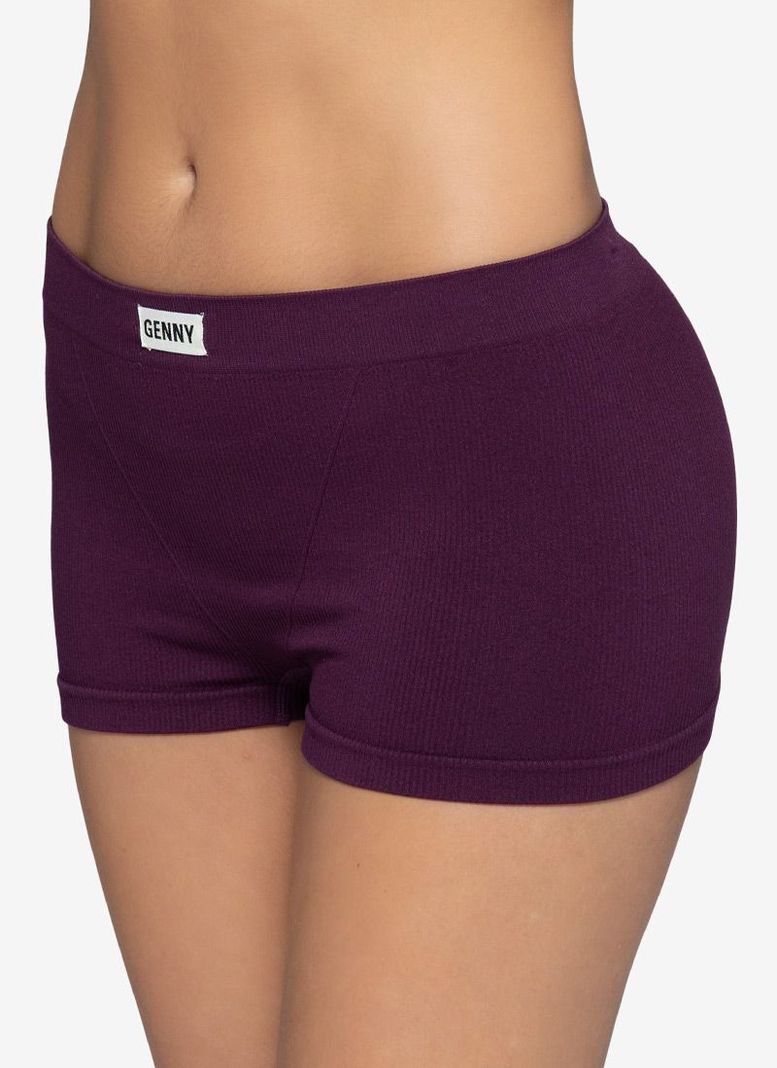 Pantaleta Deportiva Con Ajuste Flexible Y Diseno Comodo Burdeo S