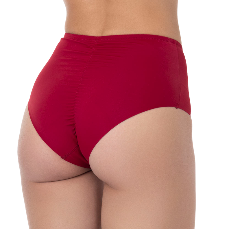 Calzón Cuadro Microfibra Con Encaje Lady Genny-2