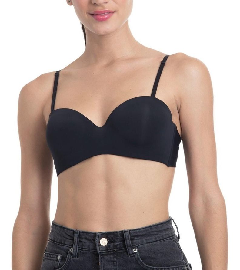 Sosten Microfibra Strapless Copa C-1