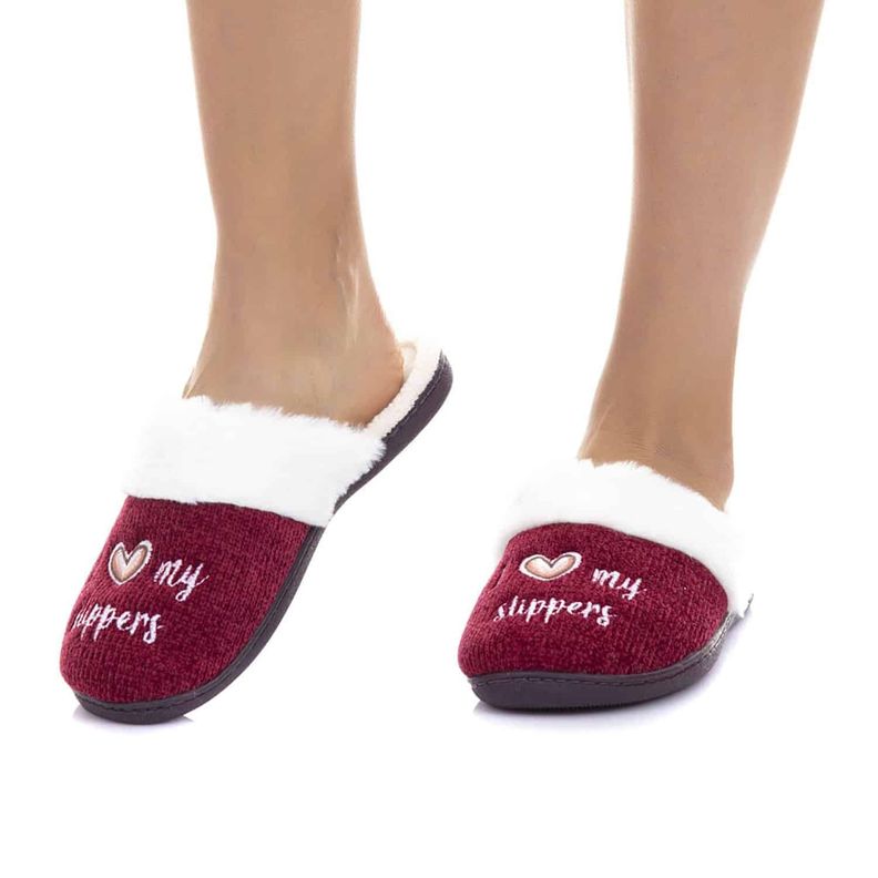 Pantufla Para Mujer Invierno-1