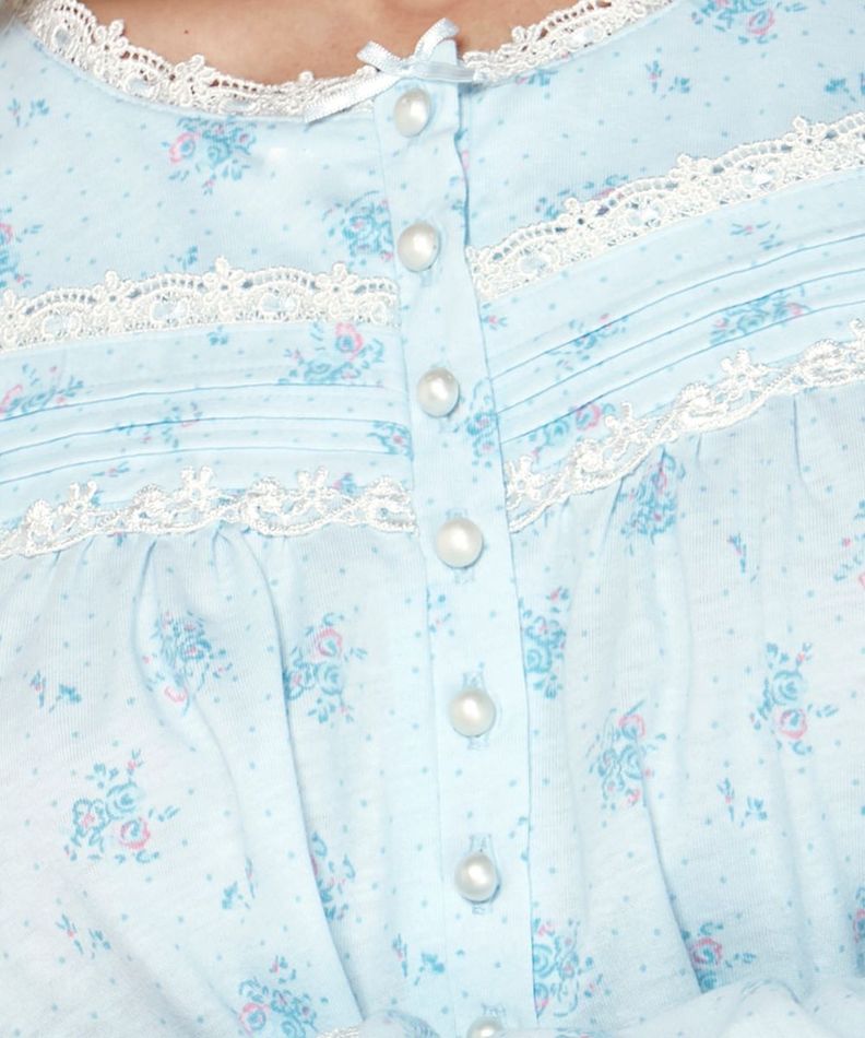 Camison Cotton LADY GENNY | Descanso Perfecto Celeste 2XL