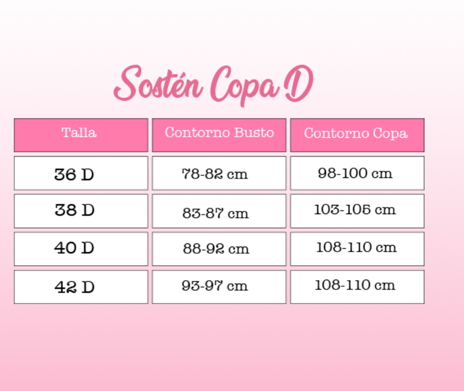Sosten Microfibra Con Encaje Copa D-2