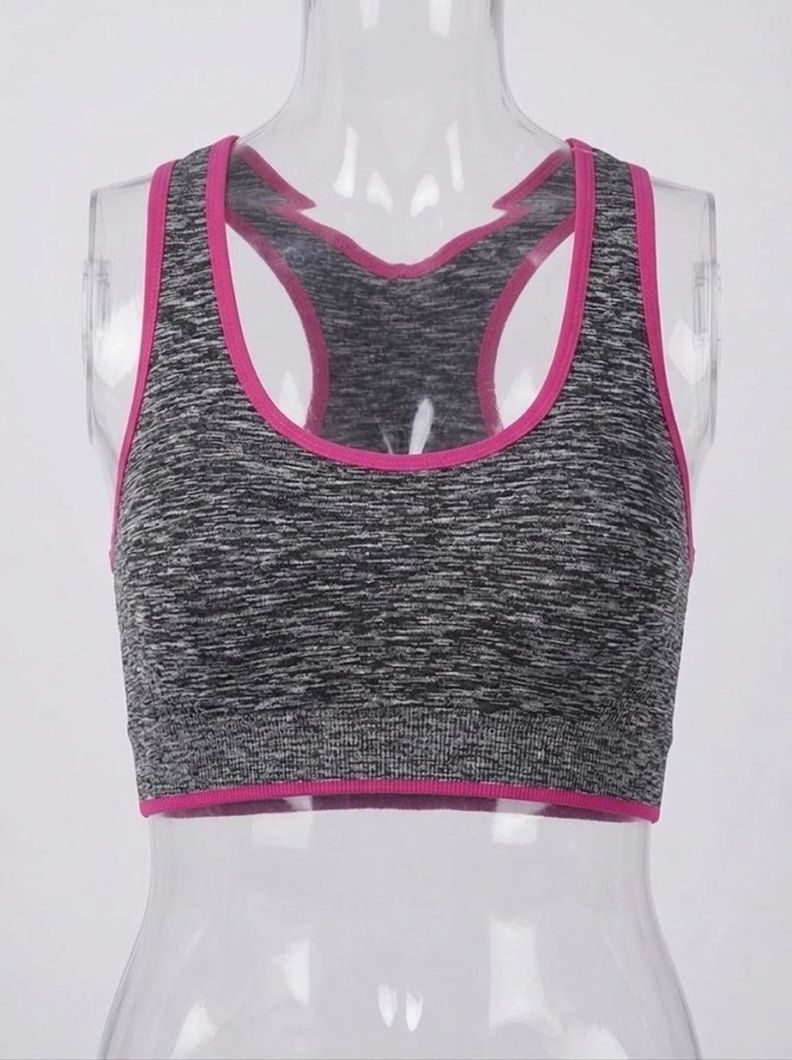 Top Deportivo Nylon Estampado Nina LADY GENNY Gris 10-12 Anos