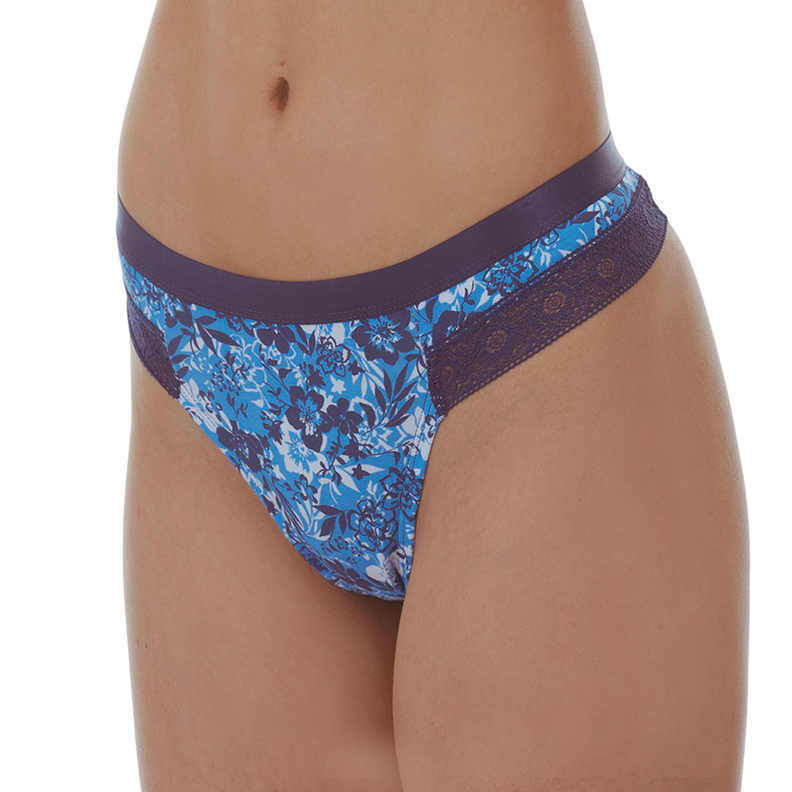 Colaless de Algodón con Encaje Mujer-2