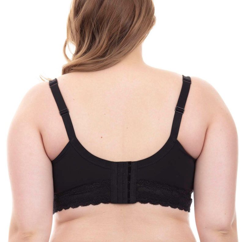 Bralette Microfibra y Encaje con Soft-1