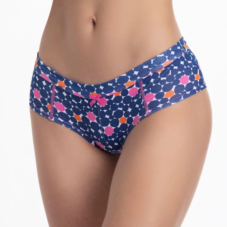 Pantaleta Estampada Algodón Elasticado-2