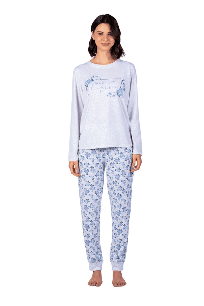 Pijama Mujer Algodón Estampado-0