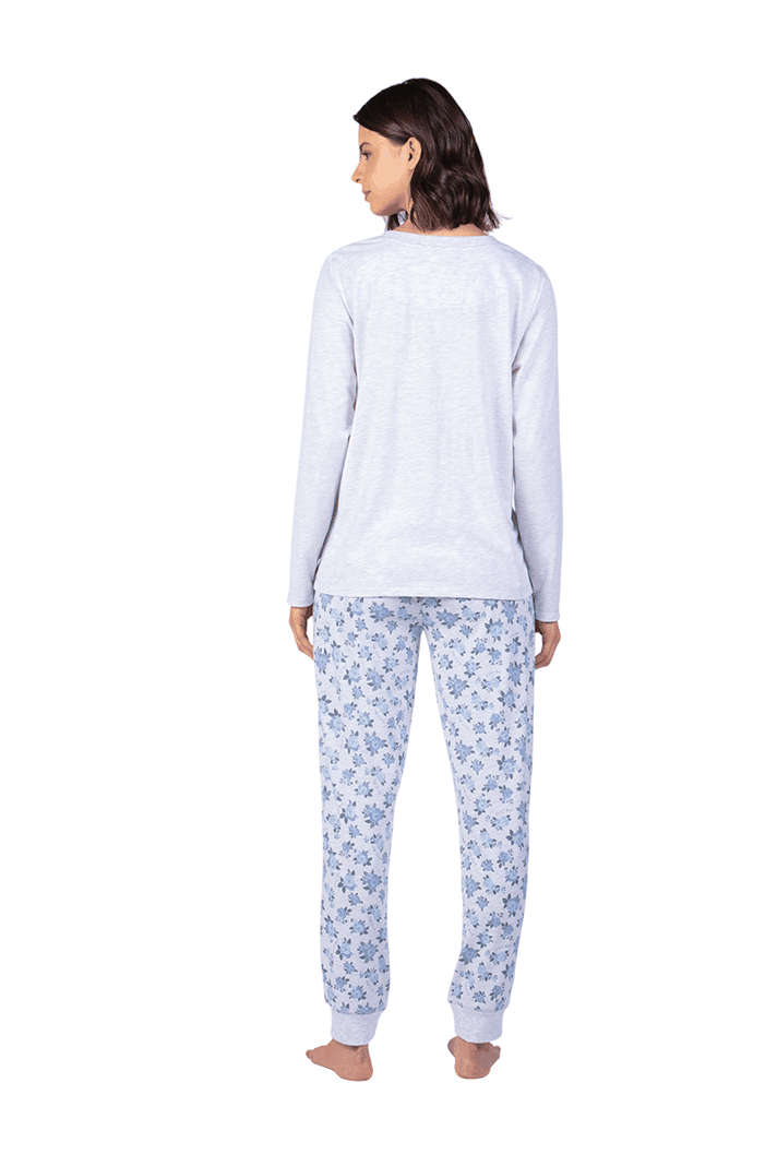 Pijama Mujer Algodón Estampado-1
