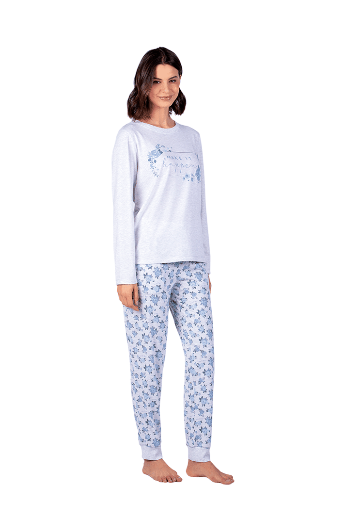 Pijama Mujer Algodón Estampado-2