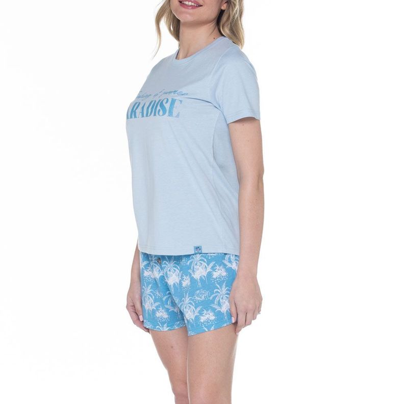 Pijama de Algodón para Mujer Lady Genny-0