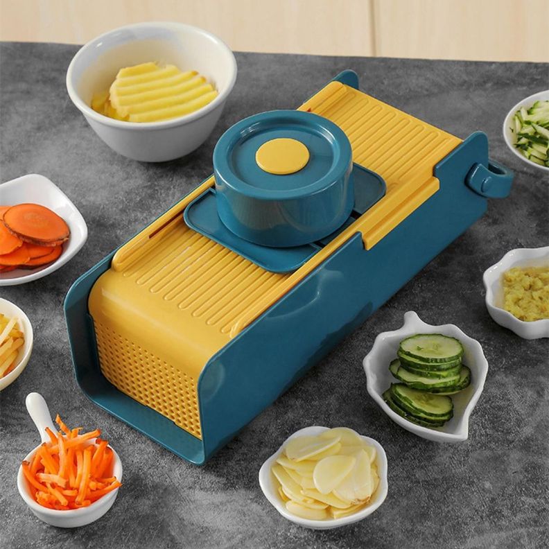Mandolina Cortador De Verduras En Rodajas Rallador Multifunción Cocina-1