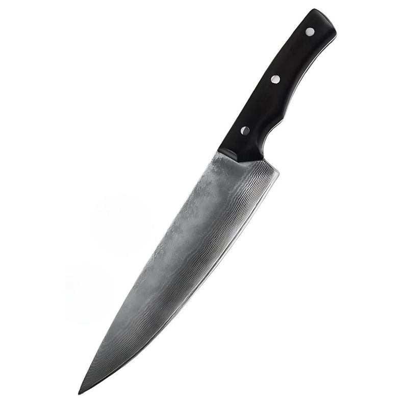 Cuchillo Profesional Chef Acero Damasco 31cm De 67 Capas-0