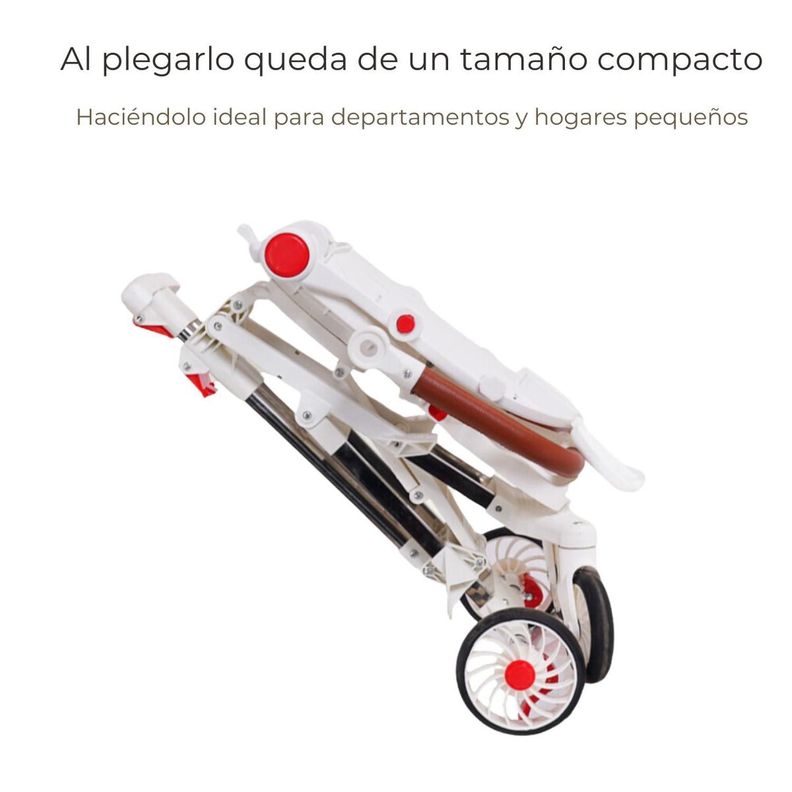 Coche De Paseo Para Bebé Plegable Ultra Liviano Y Resistente-5