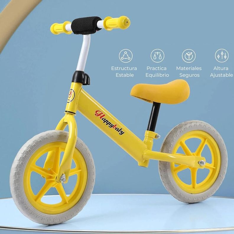 Bicicleta de equilibrio Bebés Infantil Colores 2 Ruedas-3