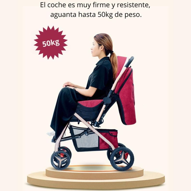 Coche De Paseo Para Bebé Paraguas Reclinable Eleonor-4