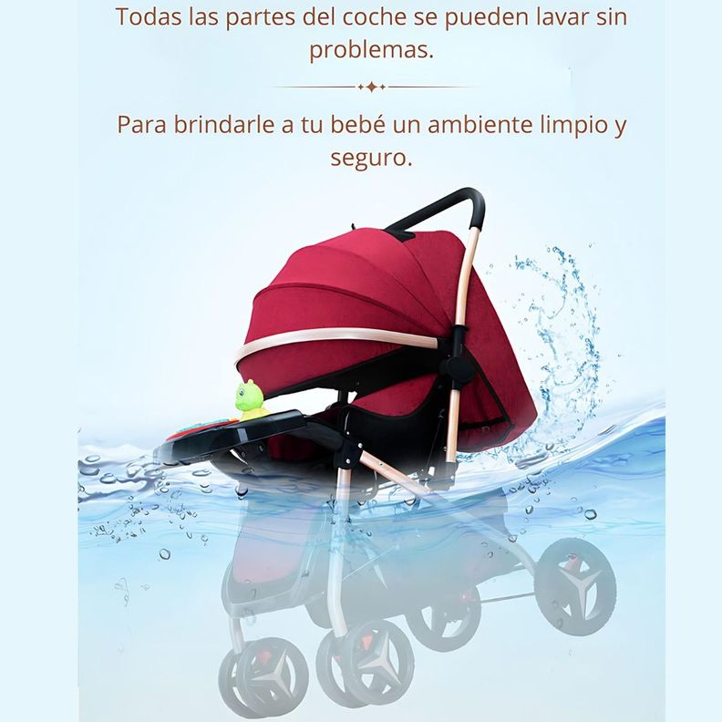 Coche De Paseo Para Bebé Paraguas Reclinable Eleonor-6