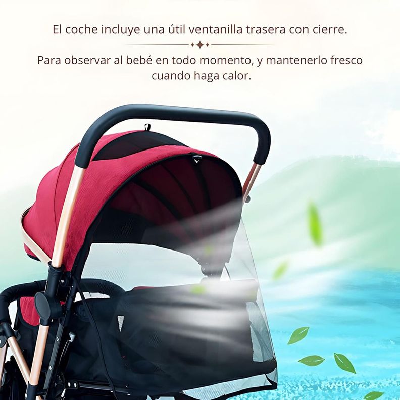 Coche De Paseo Para Bebé Paraguas Reclinable Eleonor-7
