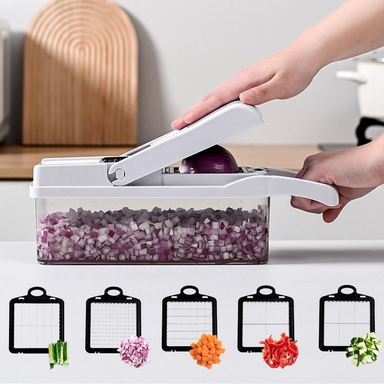 Cortador Picador Rallador Cocina Multiuso De Verduras 26pcs-1