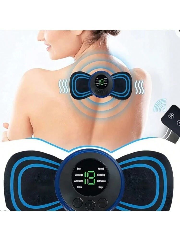Masajeador Eléctrico Mini Electro Estimulador Masaje Corporal-1