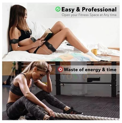 Kit Electrofisico Electroestimulador Muscular Fitness 5 En 1-4