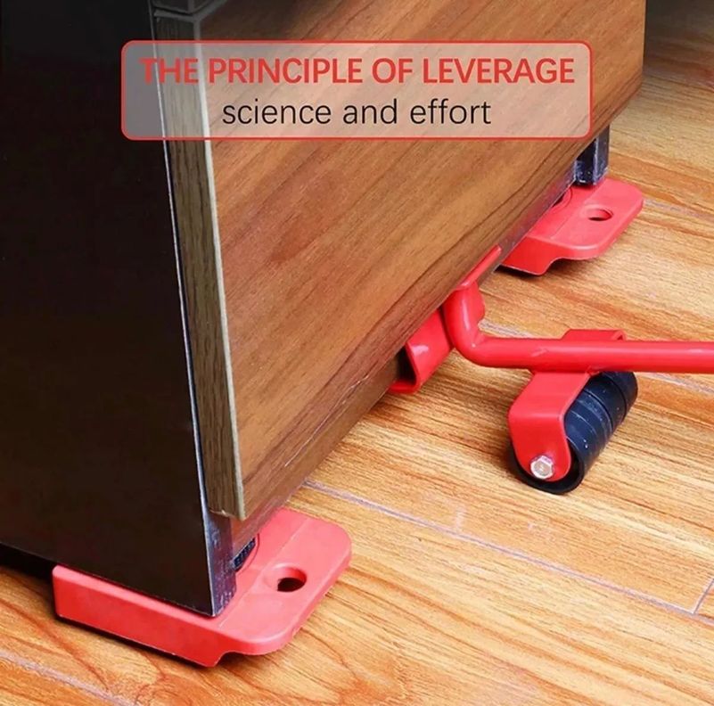 Set Para Mover Artefactos Muebles Pesados Sin Esfuerzo Hogar-6