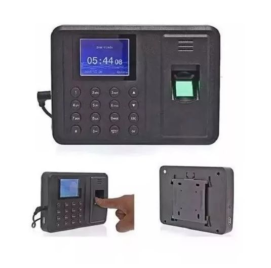 Reloj Control Asistencia Reloj Marcador Por Huella Digital -2