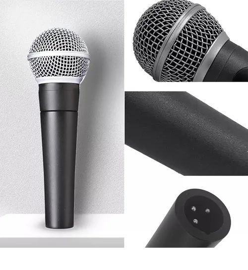 Microfono Karaoke Microfono Sm-58 Micrófono + Cable 5mts-1