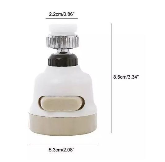 Grifo Ajustable Llaves Lavaplatos Giratorio 360 Llave Cocina-2