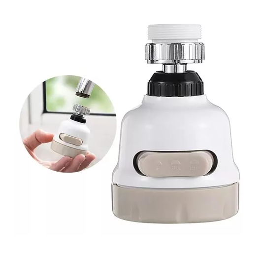 Grifo Ajustable Llaves Lavaplatos Giratorio 360 Llave Cocina-1