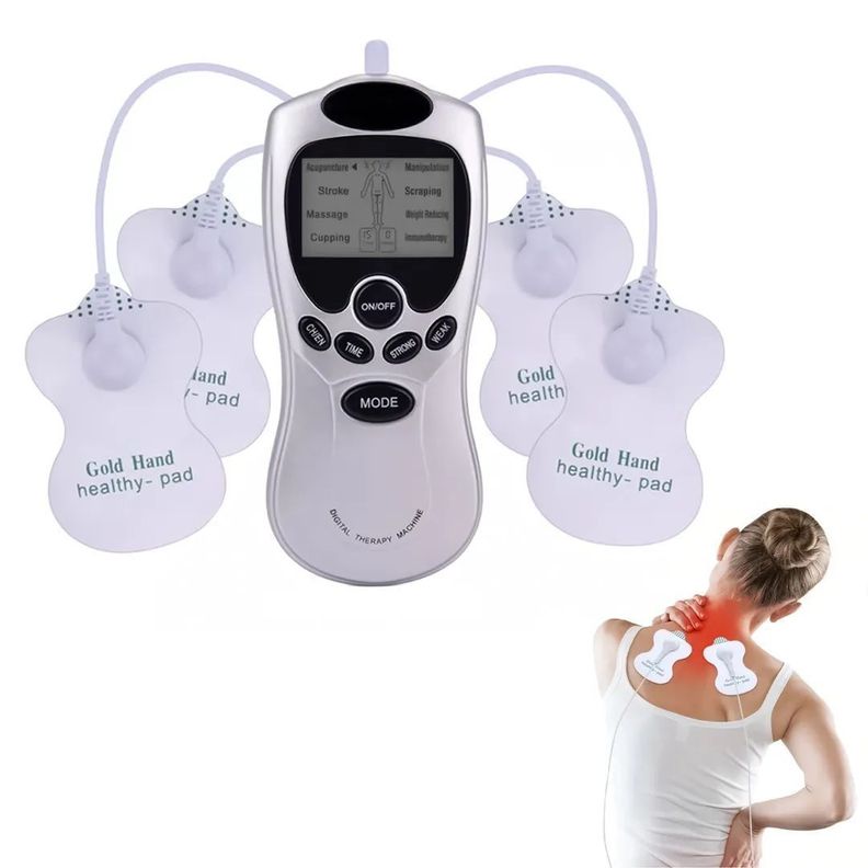 Masajeador Electroestimulador Electrofísico Corporal Portátil-0