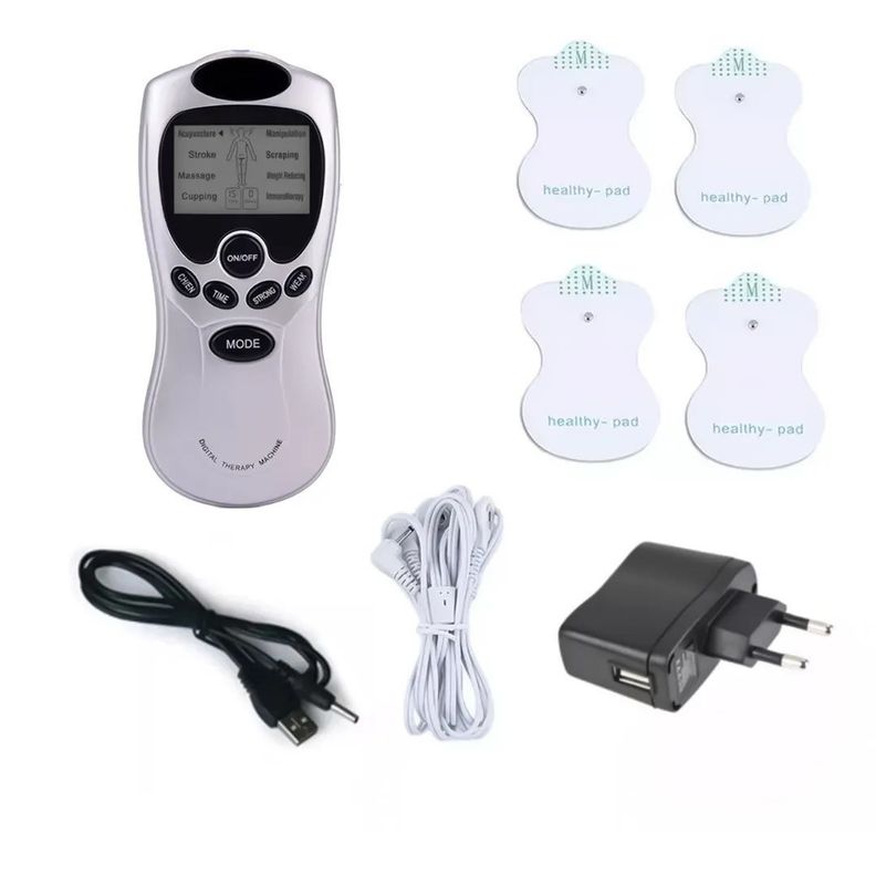 Masajeador Electroestimulador Electrofísico Corporal Portátil-1