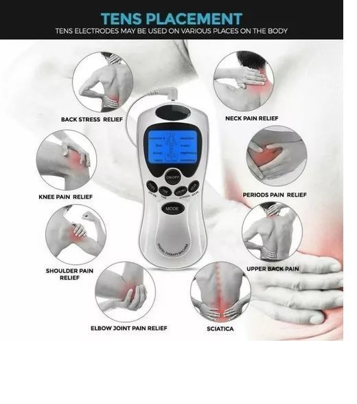 Masajeador Electroestimulador Electrofísico Corporal Portátil-4