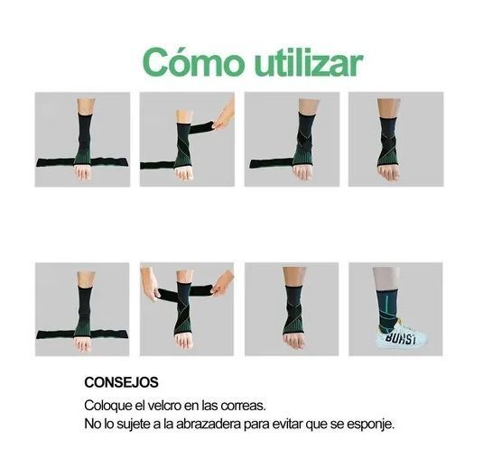 Tobillera Deportiva De Compresión Ajust. P/esguince-1