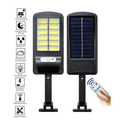 Foco Solar 400w Foco Solar Jardin Foco Led Sensor Solar-1