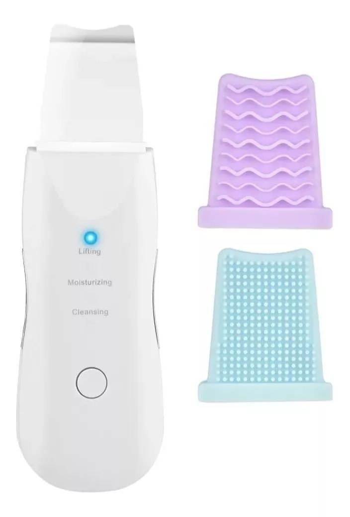 Espátula Ultrasónica Paleta Ultrasónica Facial Limpiadora-0