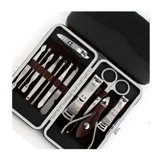 Kit 12 Pz Manicure&pedicure Set Removedor De Cutículas-3