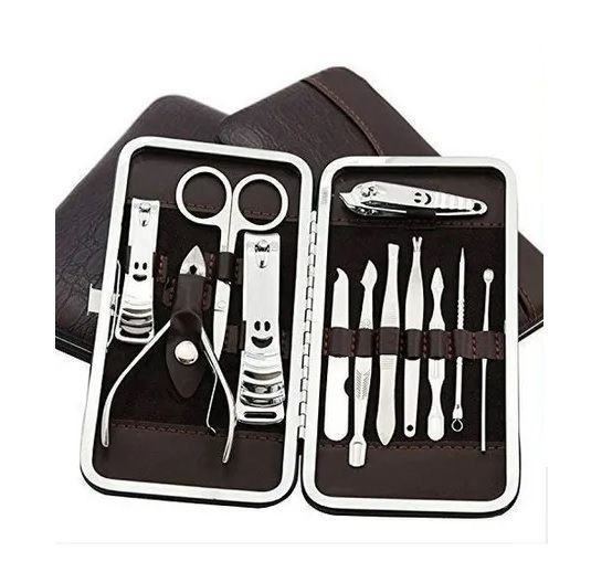 Kit 12 Pz Manicure&pedicure Set Removedor De Cutículas-0